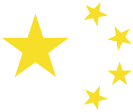 chinese flag stars